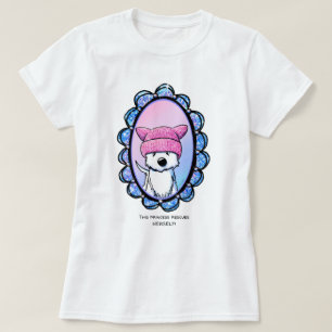 KiniArt Westie Prinses T-shirt