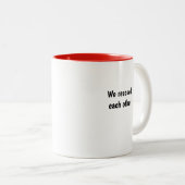 KiniArt Westie Secourir Mug (Devant droit)