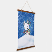 KiniArt Westie Terrier suspendu tapisserie (Angulaire)