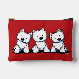 KiniArt Westie Trio Klein Etui