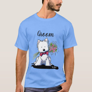 KiniArt Westie VERZORGING T-shirt