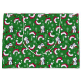 KiniArt Westies kerstcadeau Groot Cadeauzakje (Voorkant)