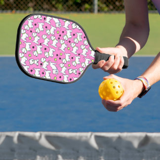 KiniArt Westies Roze Pickleball Paddle