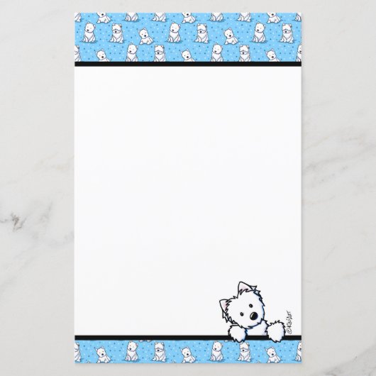 KiniArt Westies Stationery (Voorkant)