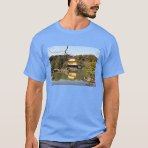Kinkaku-ji 金 閣 寺 tempel van het gouden paviljoen t-shirt