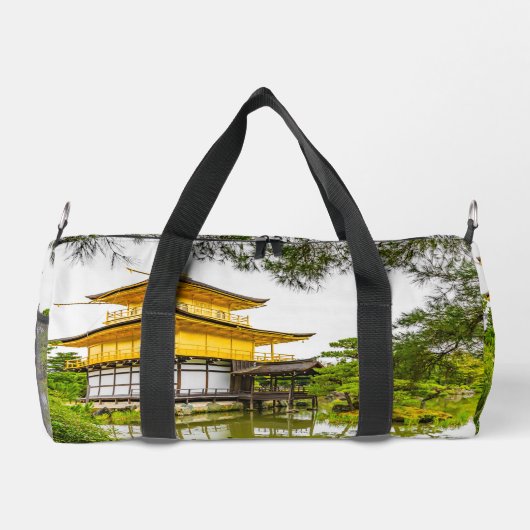 Kinkaku-ji, het gouden paviljoen in Kyoto Plunjezak (Achterkant)