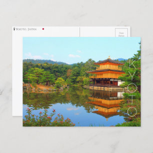 Kinkaku-ji, Kyoto, Japon Carte postale