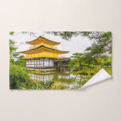 Kinkaku-ji, le pavillon d'or, Kyoto (Serviette à main)