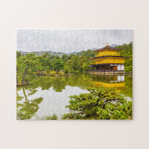 Kinkaku-ji of Golden Pavilion and Pond, Kyoto Legpuzzel
