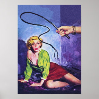 Kinky Homosexual Lover Pulp Hoesje Art Poster
