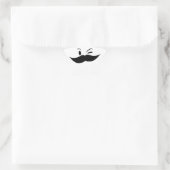 Kinky Mustache Ster Sticker (Tas)