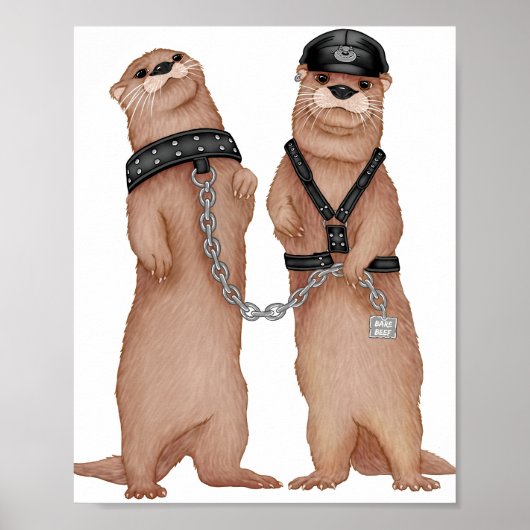 Kinky Otters Poster (Voorkant)