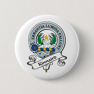 Kinnaird Clan Badge Ronde Button 5,7 Cm