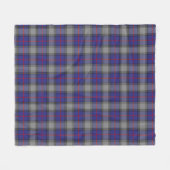 Kinnaird Plaid Fleece Deken (Voorkant (Horizontaal))
