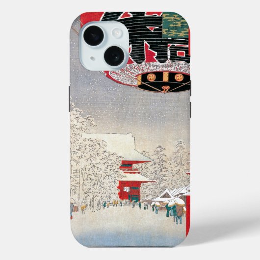 Kinryuzan Temple, Asakusa, 1856 Case-Mate iPhone Case (Achterkant)