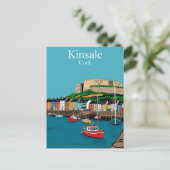 Kinsale Cork Ireland Harbor Briefkaart (Staand voorkant)