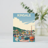 Kinsale Cork Ireland Travel Briefkaart (Staand voorkant)