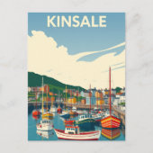 Kinsale Cork Ireland Travel Briefkaart (Voorkant)