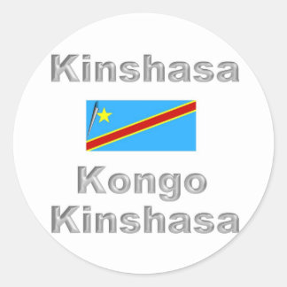 Kinshasa Ronde Sticker