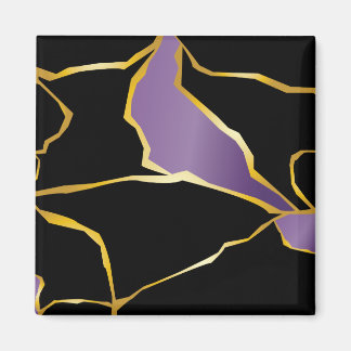 Kintsugi Amethyst Accents Magneet