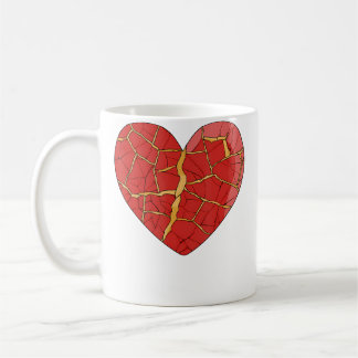 Kintsugi Kunst Kintsukuroi Hart Japan Wabi Sabi Koffiemok