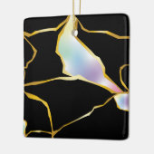 Kintsugi met Multicolor Jewel Tone Keramisch Ornament (Links)