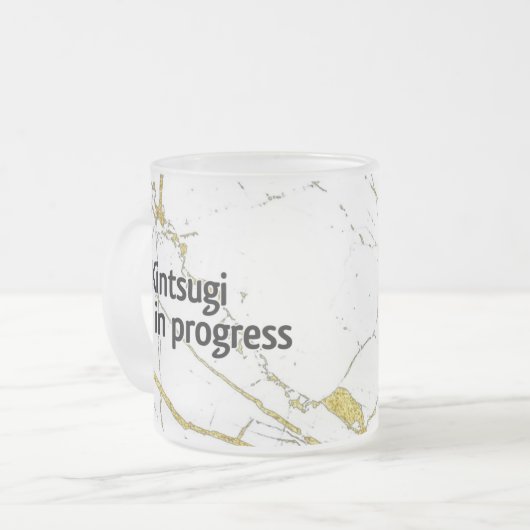 Kintsugi mug crystal (Devant gauche)