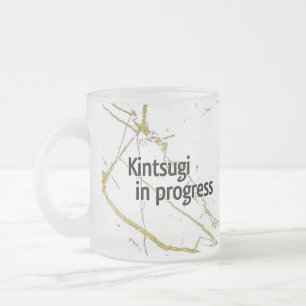 Kintsugi mug crystal