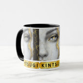 KINTSUGI Mug par la poète Adiela Akoo (Devant gauche)