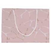 Kintsugi Pattern Bridesmaid Bedankt Groot Cadeauzakje (Achterkant)