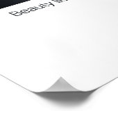 Kintsugi Poterie Poster série | Blanc (Coin)