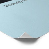 Kintsugi Poterie Poster série | bleu pâle (Coin)