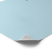 Kintsugi Pottery Poster Series | Bleek blauw (Hoek)