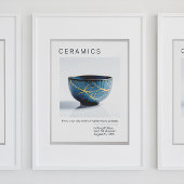 Kintsugi Pottery Poster Series | wit