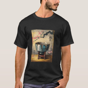 Kintsugi reparatiepot goud Japanse cultuur keramie T-shirt