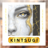 Kintsugi-vensterbinding Raamsticker (Vel 2)