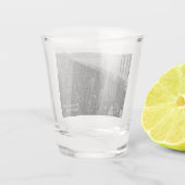 Kinzua Bridge Skywalk Souvenir Shot Glas (Achterkant)