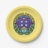 Kinzville Academy Logo Papieren Bordje (Voorkant)