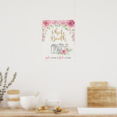 Kiosque de Photobooth à Roses Roses Décoration de  (Cuisine)