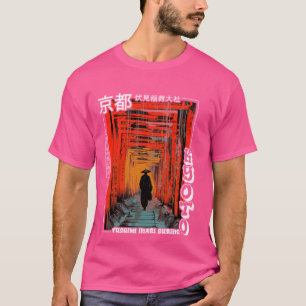 Kioto Fushimi Inari Shrine Streetwear esthetiek De T-shirt