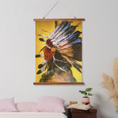 Kiowa Chief Hangend Wandkleed (Slaapkamer)