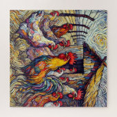 Kip 600 stuk puzzel (Horizontaal)