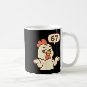 Kip 67 Meme Zes Zeven Grappig Gen Alpha Koffiemok