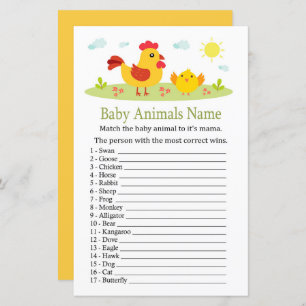Kip Baby Animals Name Game