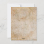 Kip Boerderij Feestdagenkaart (Achterkant)