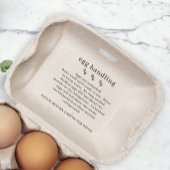 Kip Boerderij Verse Eibehandeling Karton Rubberstempel