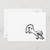 Kip Briefkaart (Voorkant / Achterkant)