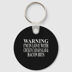 Kip Caesar Salade Kleding Beste Grappige Con Bits Sleutelhanger