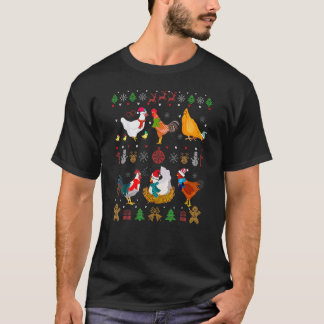 Kip Collectie Kersttrui Kerstman Kip T-shirt