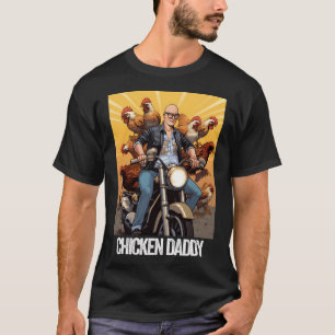 Kip Daddy Kip Vader Boer Pluimvee Vader T-shirt
